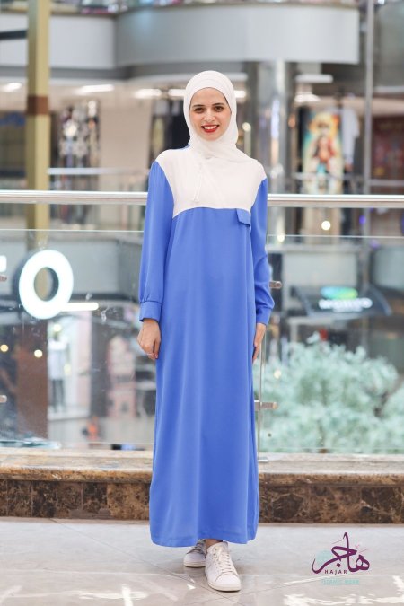 فستان سبور - ازرق