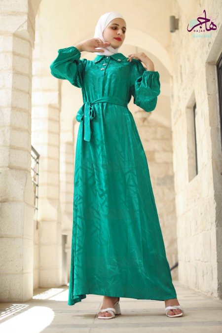 فستان  - اخضر