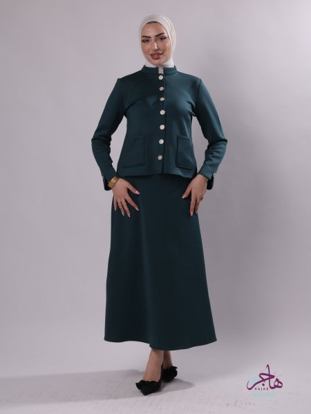 طقم تنورة قطعتين